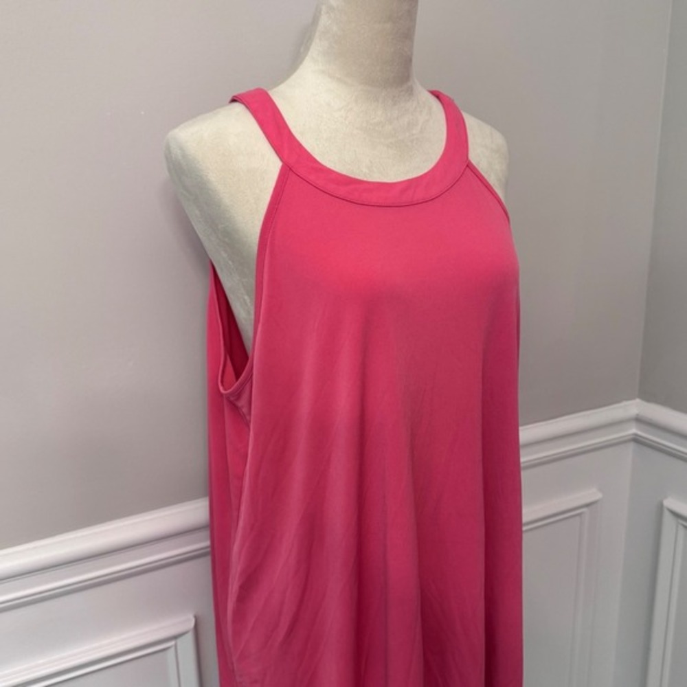 Torrid Pink Halter Neck Keyhole Back Sleeveless Top Blouse Womens‎ Plus Size 1 - Picture 3 of 9